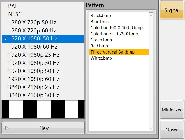 impulse test series